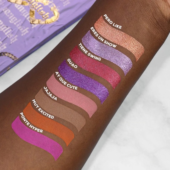 Alamar Cosmetics Spanglish Pressed Pigment Palette - Picture 2 of 2